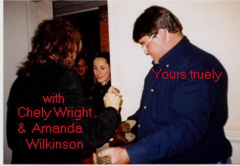 With Chely Wright and Amanda Wilkinson